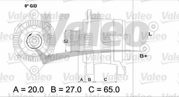 VALEO 437141 Alternatore-Alternatore-Ricambi Euro