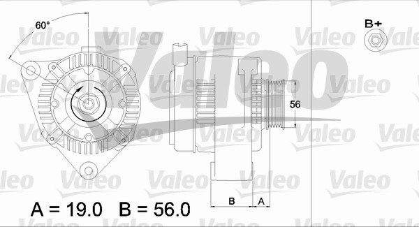 VALEO 437190 Alternatore-Alternatore-Ricambi Euro