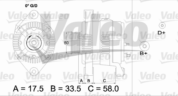 VALEO 437212 Alternatore-Alternatore-Ricambi Euro