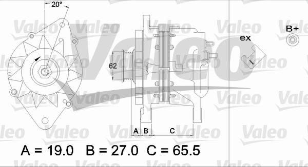 VALEO 437220 Alternatore-Alternatore-Ricambi Euro