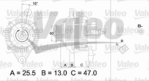 VALEO 437337 Alternatore-Alternatore-Ricambi Euro