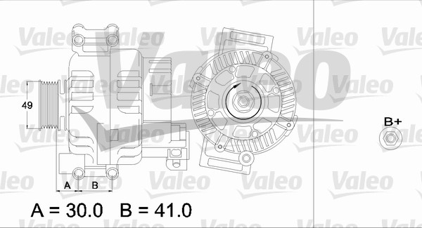 VALEO 437374 Alternatore-Alternatore-Ricambi Euro