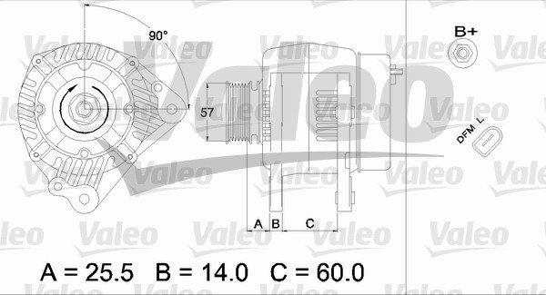 VALEO 437401 Alternatore-Alternatore-Ricambi Euro