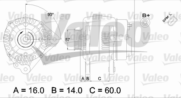 VALEO 437411 Alternatore-Alternatore-Ricambi Euro