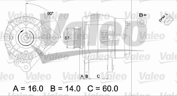 VALEO 437412 Alternatore-Alternatore-Ricambi Euro