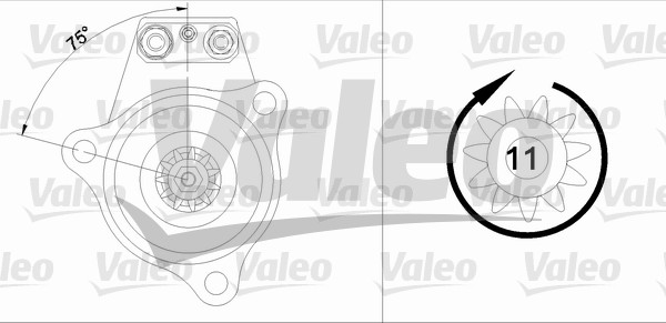 VALEO 455524 Motorino...