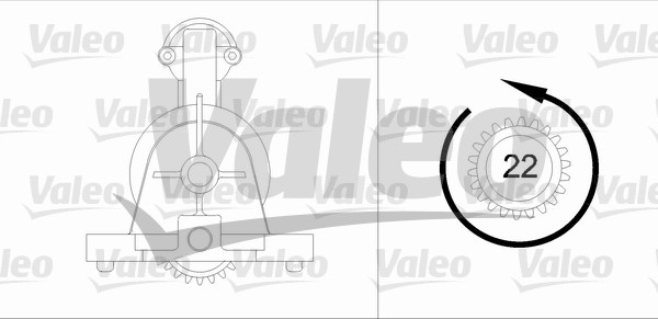 VALEO 455892 Motorino d'avviamento