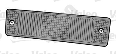 VALEO 085402 Κρύσταλλο, φλας αριστερά for VW