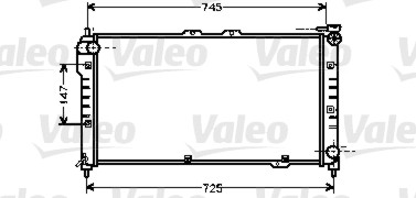 Radiator, engine cooling