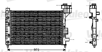 Radiator, engine cooling