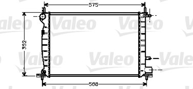 Radiator, engine cooling