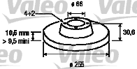 VALEO 186567 Discofreno