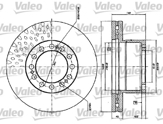 VALEO 187117 Discofreno