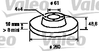 VALEO 197103 Discofreno