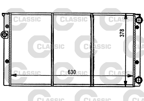 Radiator, engine cooling