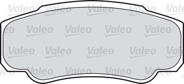 VALEO 541738 Kit pastiglie freno, Freno a disco