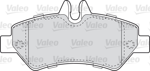 VALEO 541728 Kit pastiglie...