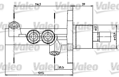 VALEO 402314 Cilindro...