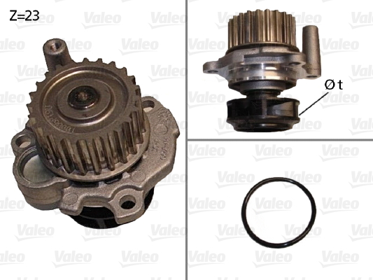 VALEO 506532 Pompa...