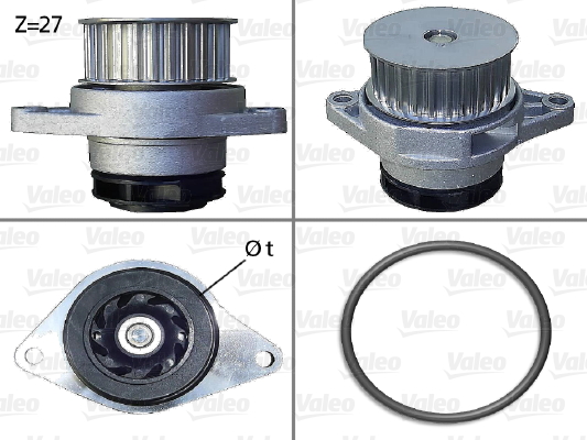 VALEO 506578 Vodní čerpadlo