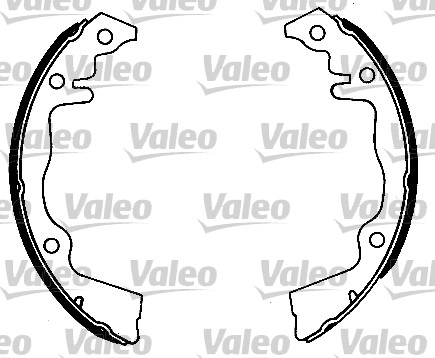 VALEO 562431 Bromsbackar, sats