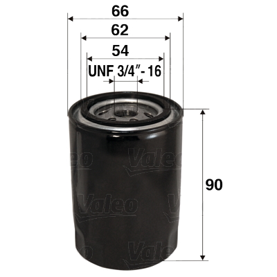 VALEO 586049 Filtro olio