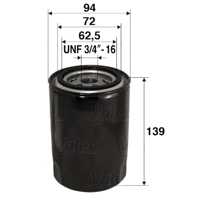 VALEO 586064 olajszűrő