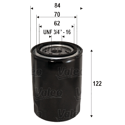 VALEO 586117 Oljefilter