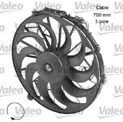 Fan, engine cooling
