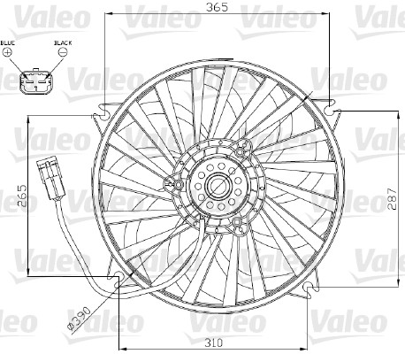 Fan, engine cooling
