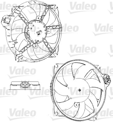 Fan, engine cooling