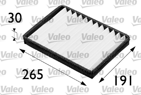 VALEO 698163 Filtr, vzduch...