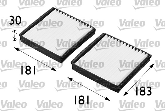 VALEO 698290 Filtro, Aria abitacolo-Filtro, Aria abitacolo-Ricambi Euro