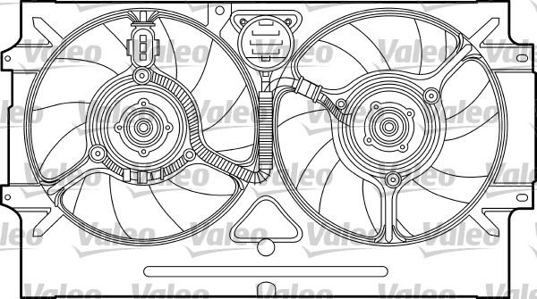 VALEO 698320 Ventola,...