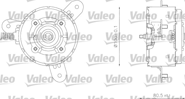 Electric Motor, radiator fan