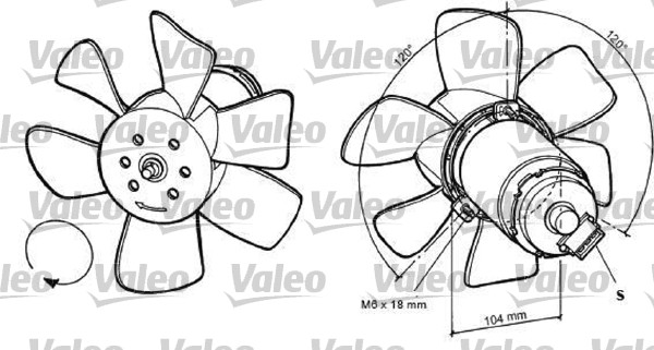 Fan, engine cooling