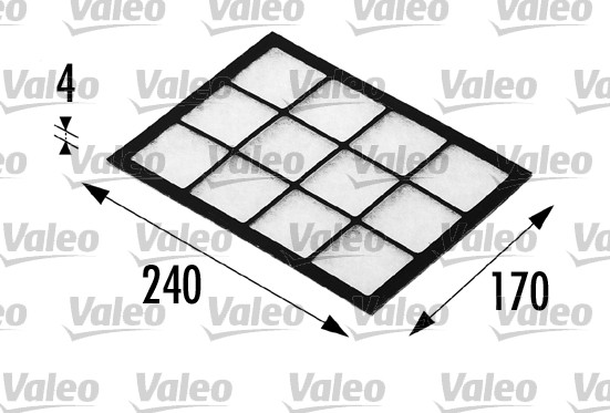 VALEO 698690 Filtro, Aria abitacolo