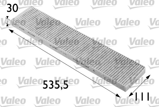 VALEO 698696 Filtro, Aria...