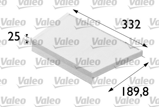 VALEO 698700 Filtr, vzduch...