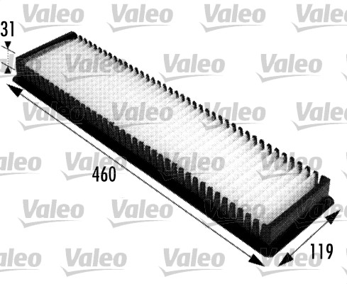 VALEO 698724 Filtro, Aria abitacolo