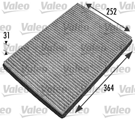 VALEO 698744 Filtro, Aria abitacolo