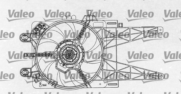 VALEO 698763 Ventola,...