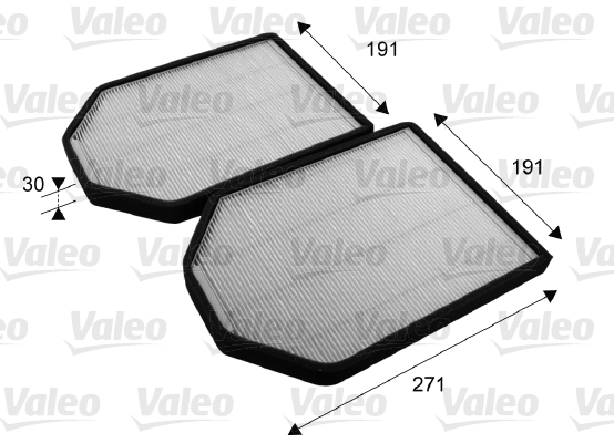 VALEO 698790 Filtr, vzduch...