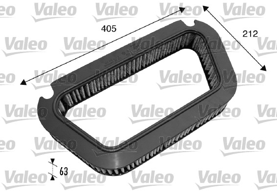 VALEO 698792 Filtro, Aria...