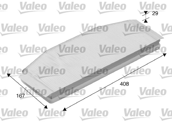 VALEO 698815 VALEO ESSENTIAL Filter, cabin air for CITROËN PEUGEOT