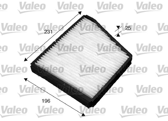 VALEO 698860 Filtr, vzduch...