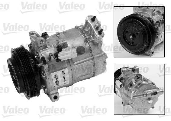 VALEO 699807 Compressore, Climatizzatore-Compressore, Climatizzatore-Ricambi Euro