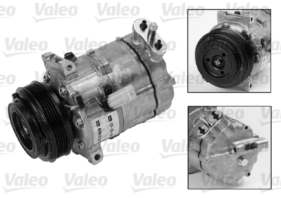 VALEO 699817 Compressore, Climatizzatore