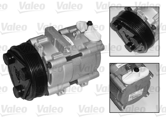 VALEO 699827 Compressore, Climatizzatore-Compressore, Climatizzatore-Ricambi Euro