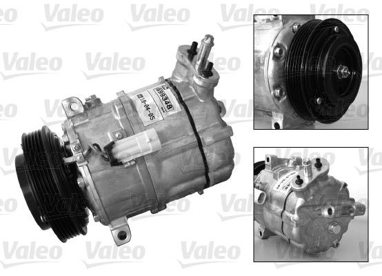 VALEO 699848 Compressore, Climatizzatore